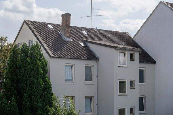 Blick auf das Dachgeschoss