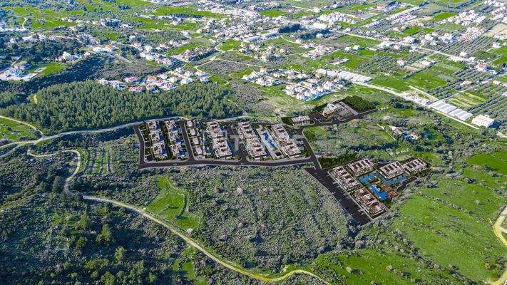 Sea and Nature View Apartments for Sale in Lapta Girne