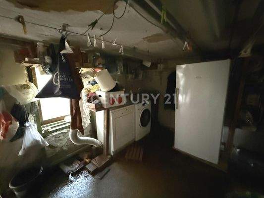 Waschküche im Keller