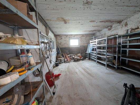 Werkstatt in der Scheune