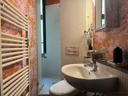 Gäste-WC mit Dusche