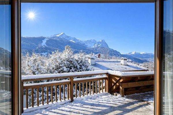 Südbalkon mit fantastischem Bergblick