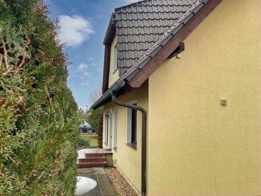 Seitenansicht Haupthaus