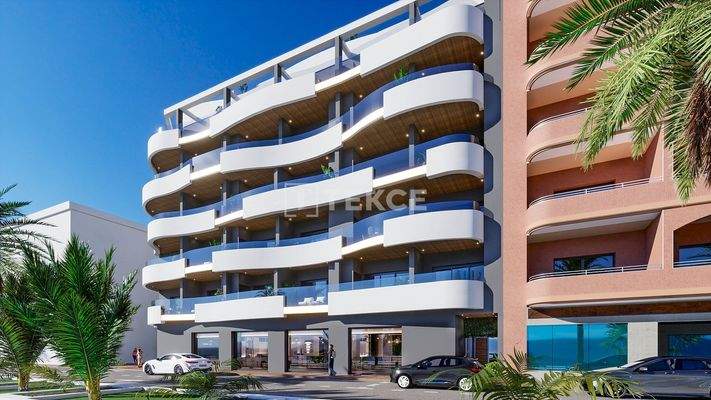 Chic Flats 100 m from the Beach in Torrevieja Costa Blanca