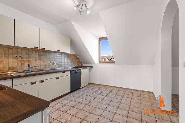 Blick in die großzügige Küche