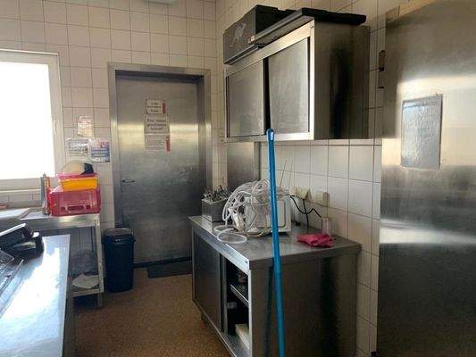 Vorbereitungsräume im hinteren Bereich