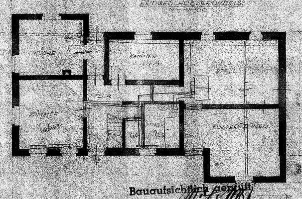 Grundriß Erdgeschoß