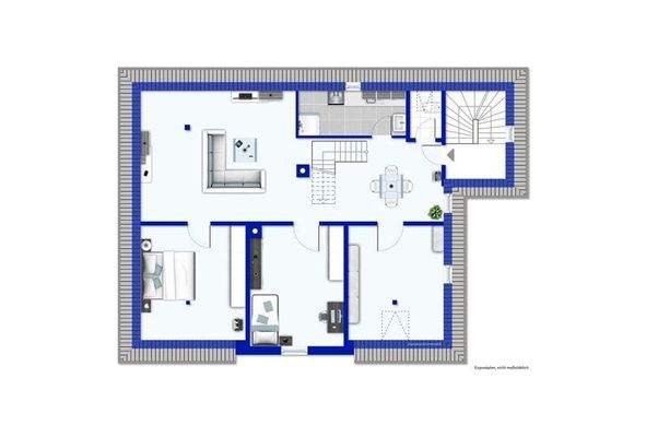 Grundriss Dachgeschoss