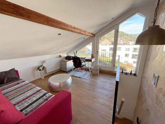 Wohnung 3 - Galerie mit Büroecke