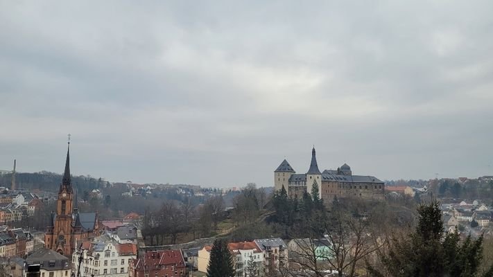 Aussicht Burg Mylau