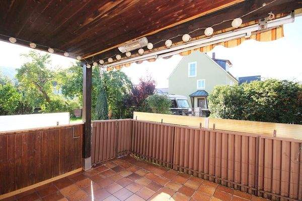 Überdachte Terrasse