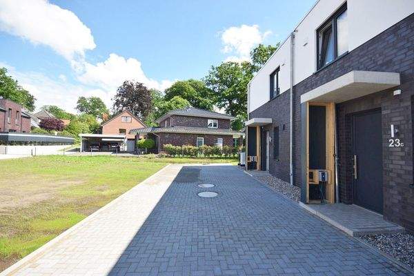 Blick auf die Stellplätze