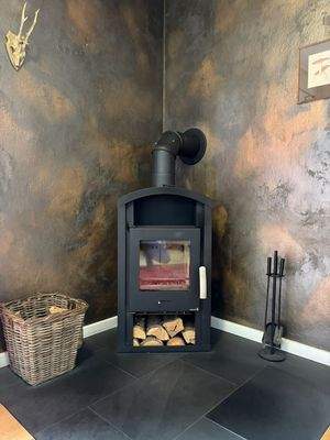 Lieblingsplatz an kalten Tagen inkl. Akzentwand (2