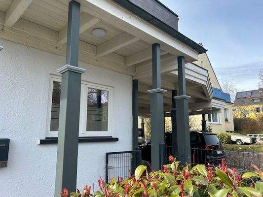 Überdachung zum Carport