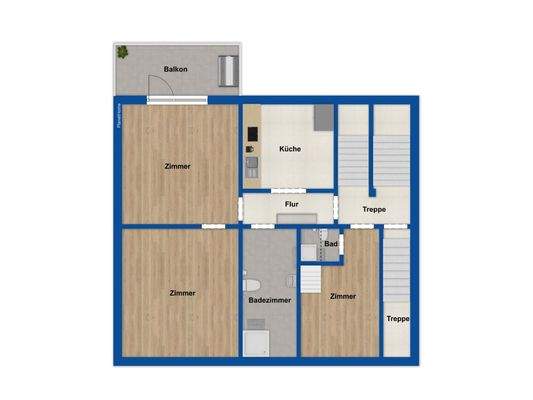 Grundriss Dachgeschoss