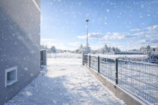 Zufahrt zum Grundstück