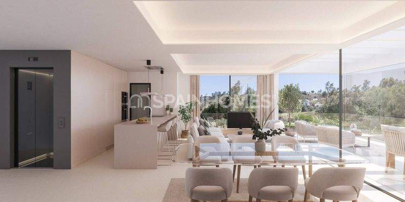 Golf View Townhouses within Natural Setting in Mijas
