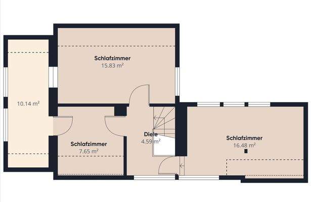 S&P | Grundriss Dachgeschoss