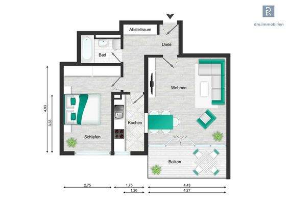 DRE - B113 - Grundriss_1