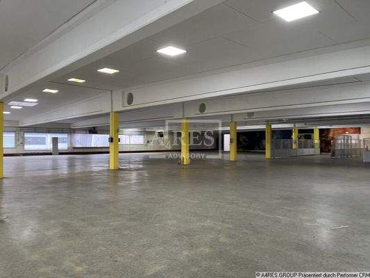 Objektansicht Hallenfläche