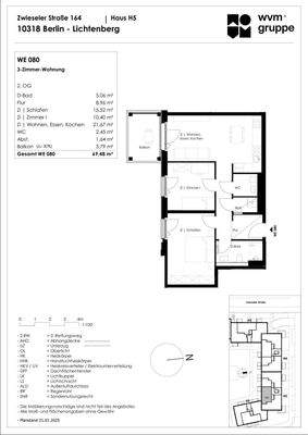 Grundriss Zwieseler Straße 164