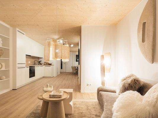 Ansicht 3 EG Wohn-Essbereich