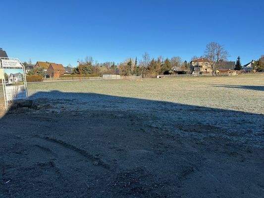 Baugrundstück Ansicht 1