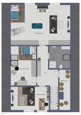 Grundriss Dachgeschoss