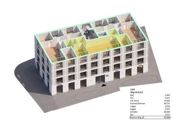 3. OG, Wohnung Nr. 10