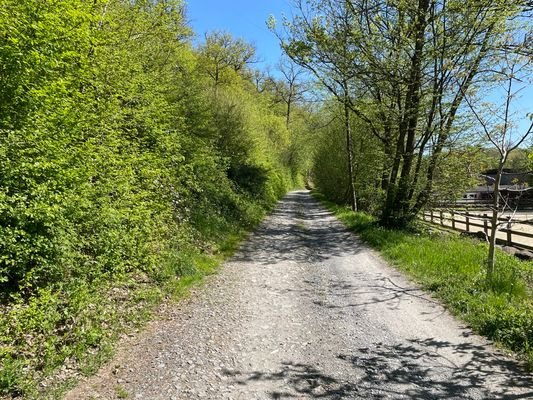 Zuwegung zum Anwesen