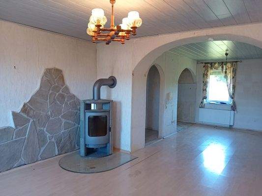 Wohnen / Essen im Erdgeschoss