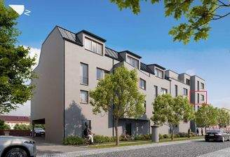 Seitenansicht Straße Visualisierung