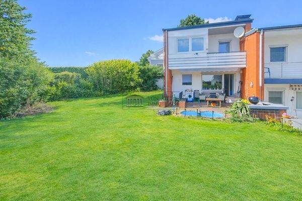 Blick Haus Hinteransicht