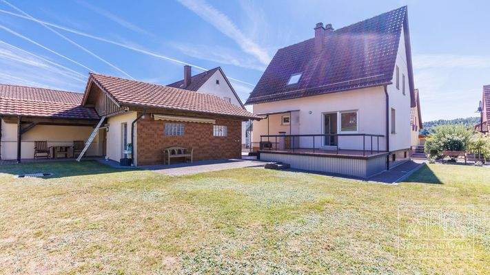 Garten - Hausansicht