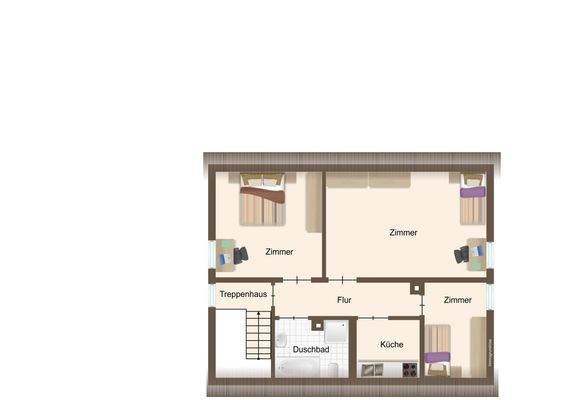 Grundriss Dachgeschoss