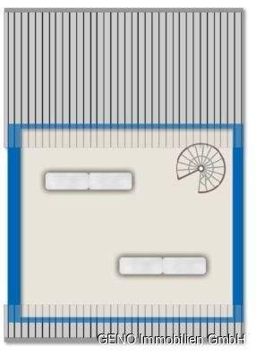 Grundriss Spitzboden ausgebaut
