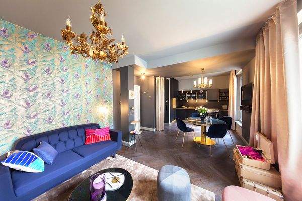 Weitere Ansicht Offener Wohnbereich mit Küchenzeil