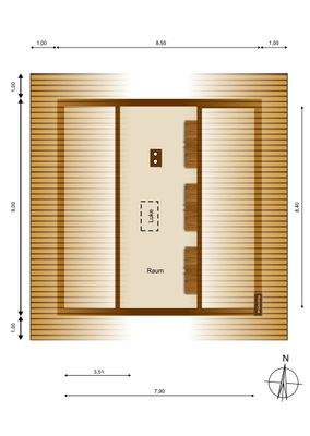 Dachspeicher Grundriss