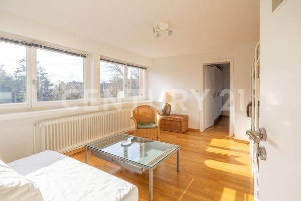 Wohnzimmer im Dachgeschoss