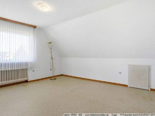 Kinderzimmer I im Dachgeschoss