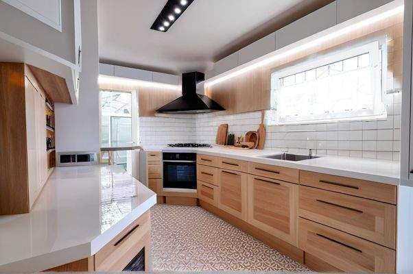 Küche - virtuell möbliert