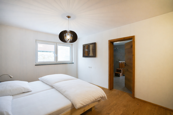 Schlafzimmer mit Bad en Suite