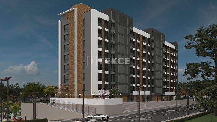 Sea View Apartments with Rich Amenities in Kepez Antalya