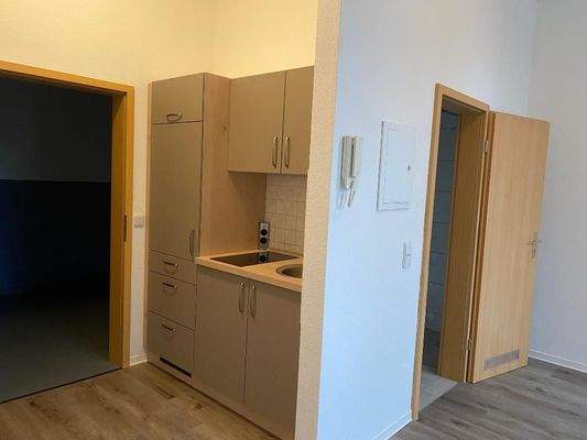 kleine Küche im Wohn/Schlafraum