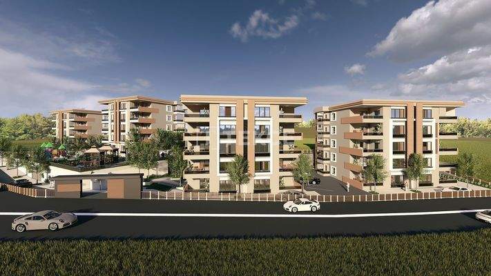 New Apartments with Spacious Balconies in Ortahisar, Trabzon