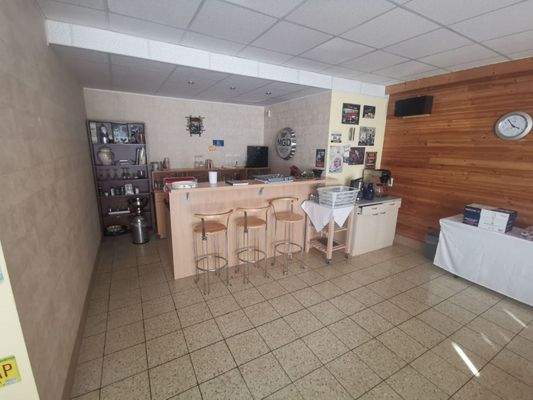 Bar im ehemaligen Veranstaltungsraum