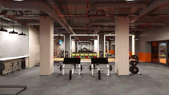 Flats for Sale in a Project with a Pool in Çankaya Antalya