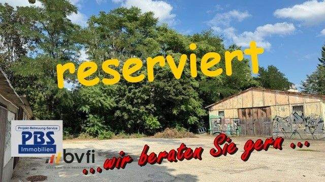 das Grundstück ist reserviert ...