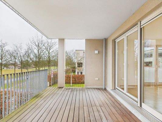 Balkon mit Südwest-Ausrichtung