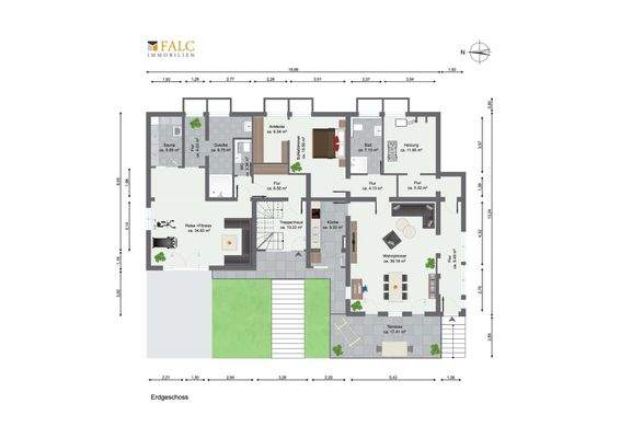 Grundriss Erdgeschoss
